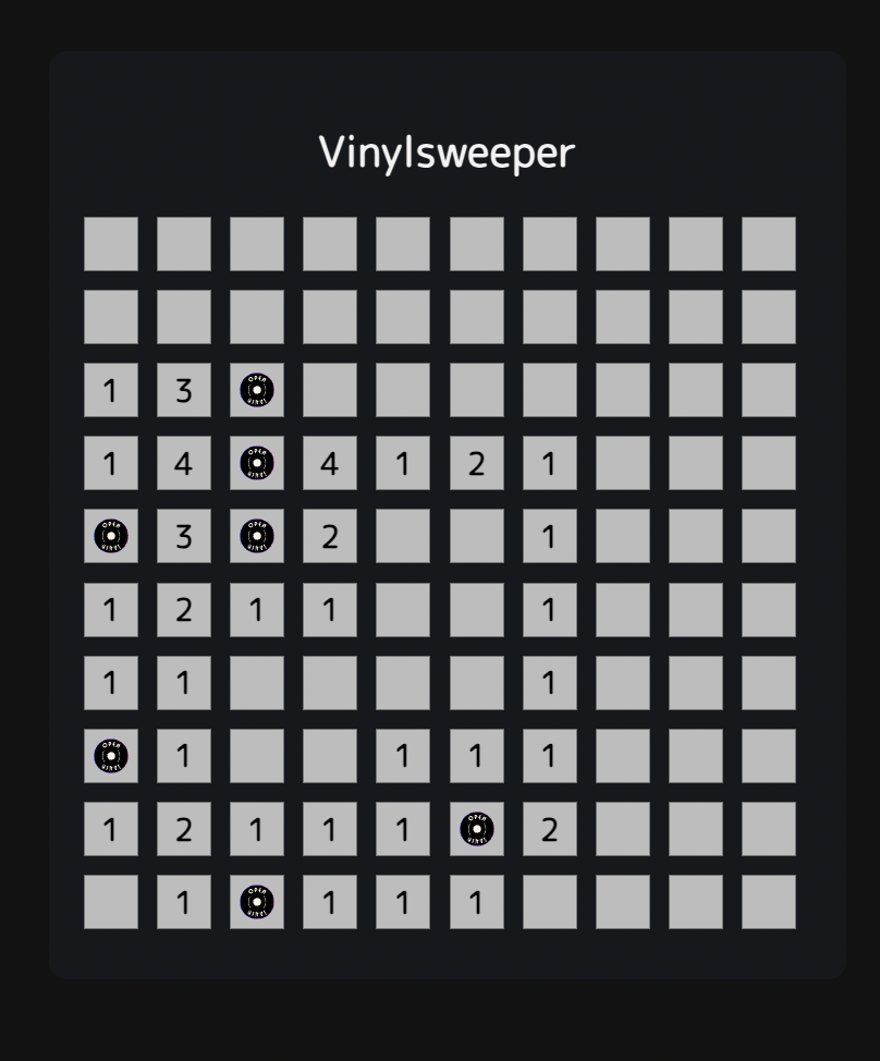 Vinyl Sweeper Game